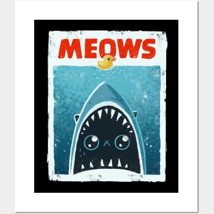 Meows Posters and Art